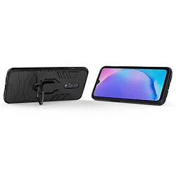 Avis Wewoo Coque PC + TPU Housse de protection antichoc avec support d'anneau magnétique pour OnePlus 7 bleu marine