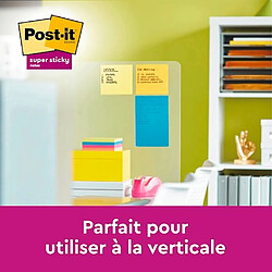 Avis Bloc ligné assortis Post-it 102 x 152 mm - bloc de 45 feuilles - Lot de 12