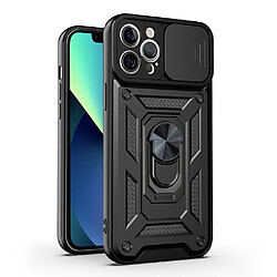 Coque en TPU antichute avec béquille noir pour votre Apple iPhone 13 Pro 6.1 pouces