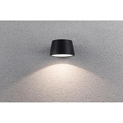 Paulmann Applique murale extérieure LED Capea 5 W IP65 3000K alu noir