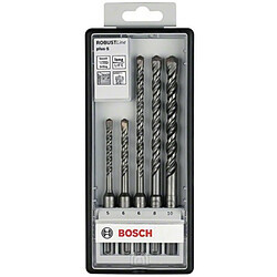 forets - bosch robust line sds-plus-5 pour perforateur set de 5 pièces d5,6x115mm, 6,8,10x165mm - bosch 26070199