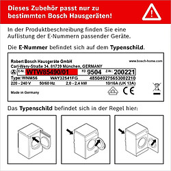 Kit de superposition avec tablette - wtz11400 - BOSCH pas cher