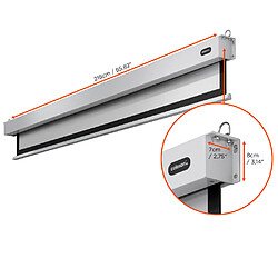 Avis Ecran de projection celexon Motorisé PRO PLUS 200 x 200cm