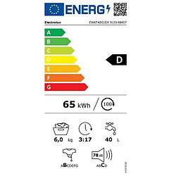 Electrolux Lave linge Top EW6T4261DX