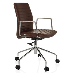 Avis Chaise de bureau / fauteuil de direction VEMONA 30 PU marron hjh OFFICE