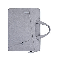 General Sacoche pour ordinateur portable Sac à bandoulière pour ordinateur portable, étui de transport multifonctionnel pour ordinateur portable avec sangle pour ordinateur portable Microsoft Surface Pro 6/5/4/3 Macbook Air 11 12(gris)