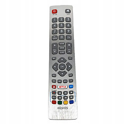 GUPBOO Télécommande Universelle de Rechange pour commande TV DH1901091551 avec clé NE