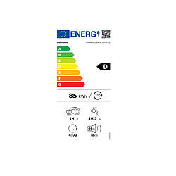 Lave-vaisselle 60cm 14 couverts 44db - ESM48310SX - ELECTROLUX