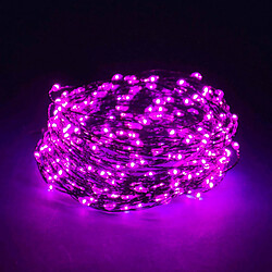 BigBuy Christmas Bande lumineuse LED Fuchsia 2,7 W