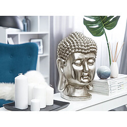 Acheter Beliani Figurine décorative argentée BOUDDHA