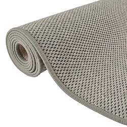 Acheter vidaXL Tapis de couloir aspect sisal argenté 80x300 cm