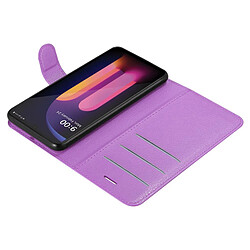 Cadorabo Coque LG V60 ThinQ Etui en Violet pas cher