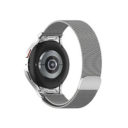 Avis Eko Bracelet pour Samsung Galaxy Watch 4 / 5 / 6 en acier inoxydable type milanais Argent