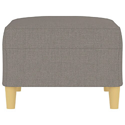 Acheter Maison Chic Repose-pied,Tabouret confortable Taupe 70x55x41 cm Tissu -MN65020