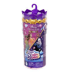 Disney Princesses Princesses Disney-Mini-Poupées Royauté Color Reveal-Assortiment HXH16