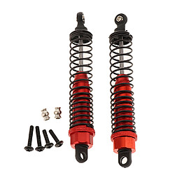 Pièces 2pcs d'amortisseur 1/10 pour le camion Monster Bigfoot 94111 94188 rouge