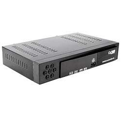 Wewoo 1080p HD DVB-T décodeur avec télécommande, fonction d'enregistrement de et interface USB 2.0, format de compression MPEG-2 / MPEG-4 / H.264, carte SD