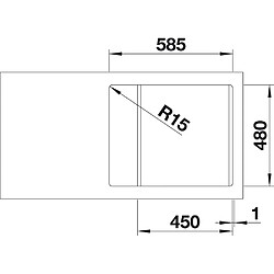 Acheter Blanco Évier de cuisine LEMIS, 525114