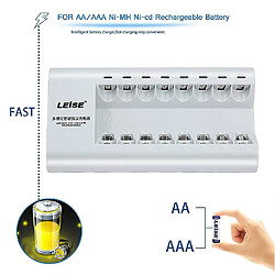 Avis Universal YYH-Leise-828C Chargeur de batterie indépendant de charge rapide intelligente pour AA / AAA