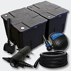 Helloshop26 Kit de filtration de bassin Bio Filtre 60000l UVC 36 Watts Fontaine 4216511