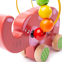 Bigjigs Toys Jouet à pousser éléphant