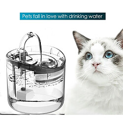 Avis Universal Distributeur de chaton eau de fontaine de chat distributeur statique transparent boisson de boisson capteur de distribution automatique d'éleveur | Fournitures d'arrosage d'alimentation de chat