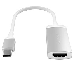 Adaptateur USB C vers HDMI Résolution 4K 60Hz Compact Satechi argent