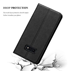 Cadorabo Coque Samsung Galaxy S10e Etui en Noir pas cher