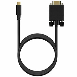 Adaptateur USB-C vers DisplayPort Aisens A109-0692 Noir 80 cm