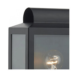 Luminaire Center Applique murale Notary noir et verre 1 ampoule