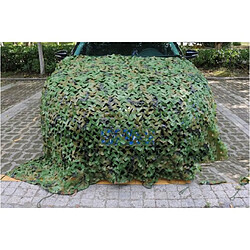 Universal Home Cour Pare-soleil Camouflage Maillage Décoration Extérieure Maillage de Jungle Respirant Anti-contrefaçon Satellite Infiltration(Vert)