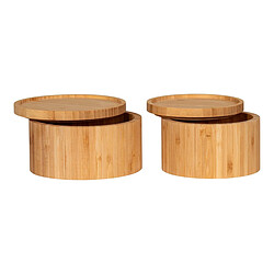 EPIKASA Lot de 2 Paniers Décoratifs de Rangement Chefalu