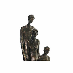 Figurine Décorative DKD Home Decor Cuivre Résine Moderne Famille (23 x 8,5 x 39 cm)