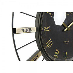 Avis Look & Feel Horloge Murale DKD Home Decor Verre Argenté Doré Fer (2 pcs) (70 x 7 x 70 cm)