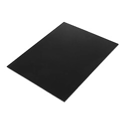 2 pcs abs feuille modèle artisanat plaque 200 * 250 * 5 mm pour diy sable table scène noir pas cher