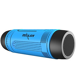 Wewoo Enceinte Bluetooth étanche bleu pour iPhone, Galaxy, Sony, Lenovo, HTC, Huawei, Google, LG, Xiaomi, Autres Smartphones Multifonctionnel Extérieur Haut-Parleur, 4000mAh Batterie,