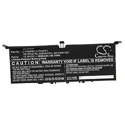 vhbw Batterie compatible avec Lenovo IdeaPad 730S 13, 730S-13IWL ordinateur portable Notebook (2650mAh, 15.36V, Li-polymère)