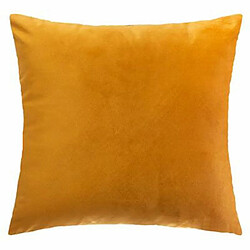 Coussin Déco en Velours Lur 40x40cm Ocre