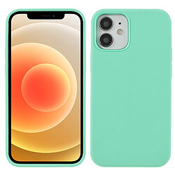 Coque en silicone unie vert parfumé pour votre Apple iPhone 12 mini 5.4 pouces