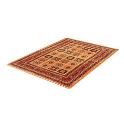 Vidal Tapis de laine 150x108 orange Kashkuli