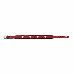 Collier pour Chien Hunter Swiss Rouge/Noir 35-43 cm