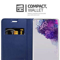 Cadorabo Coque Samsung Galaxy S20 ULTRA Etui en Bleu pas cher