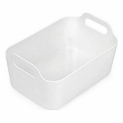 Panier Multi-usages Confortime Blanc 24 x 16,7 x 11,2 cm