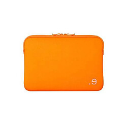 be.ez Housse pour MacBook 12 Pouces Édition LA Robe One Del Sol avec Fermeture Éclair Orange