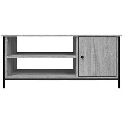 Acheter vidaXL Meuble TV sonoma gris 100x40x45 cm bois d'ingénierie