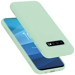 Cadorabo Coque Samsung Galaxy S10 PLUS Etui en Vert