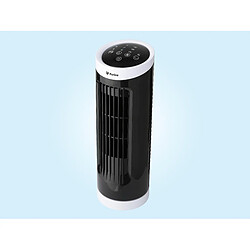 Purline Ventilateur tour compact rotatif noir