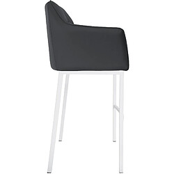 Acheter Non Tabouret de bar Damaso avec structure 4 pieds blanc