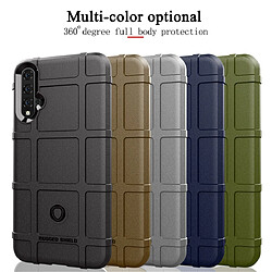 Acheter Wewoo Coque Étui de protection en silicone antichoc et robuste pour Huawei Nova 5 gris