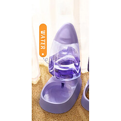 Avis Universal Fournitures d'eau pour animaux domestiques, bols de boisson, stockage de nourriture pour chiens, chats, fontaines pour animaux domestiques, éleveurs de chiens automatiques.(Violet)